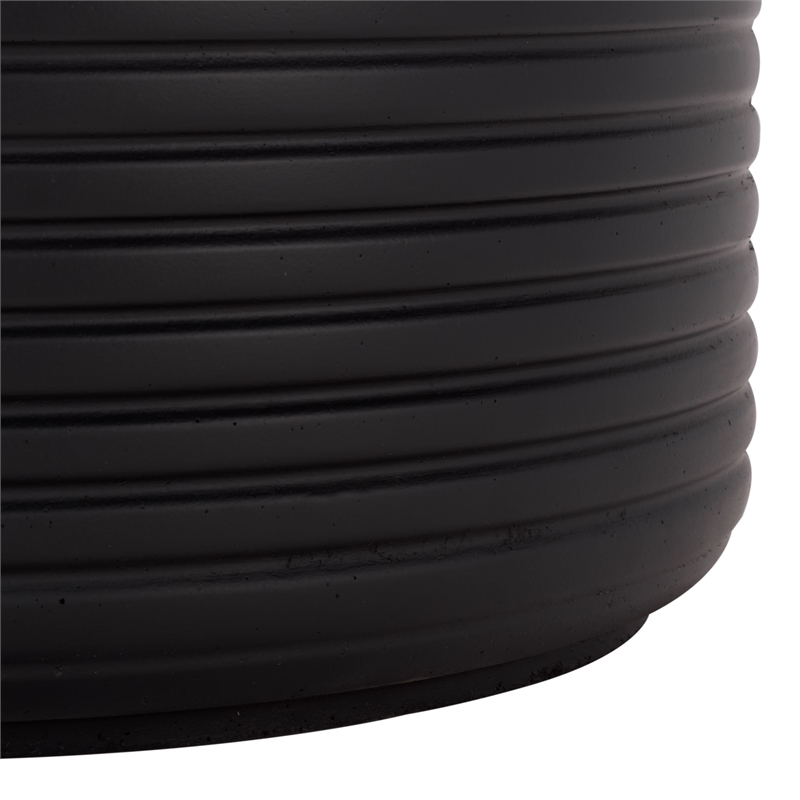 Safavieh Astrid Low Wide Side Table  in Black