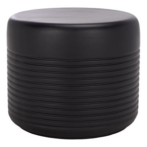 Safavieh Astrid Low Wide Side Table  in Black