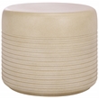 Safavieh Astrid Low Wide Side Table in Beige