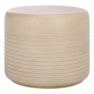 Safavieh Astrid Low Wide Side Table in Beige