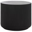 Safavieh Napa Low Wide Side Table in Black