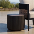 Safavieh Napa Low Wide Side Table in Black