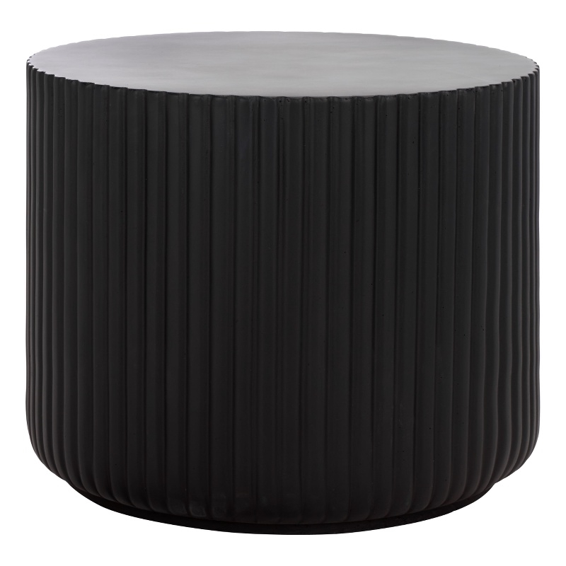 Safavieh Napa Low Wide Side Table in Black