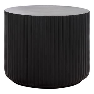 Safavieh Napa Low Wide Side Table in Black
