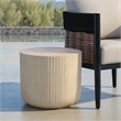 Safavieh Napa Low Wide Side Table in Beige