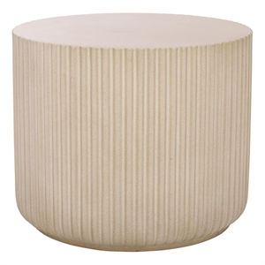 Safavieh Napa Low Wide Side Table in Beige