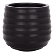 Safavieh Marta Ficonstone Planter Pot  in Black