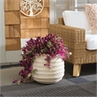 Safavieh Marta Ficonstone Planter Pot  in Beige