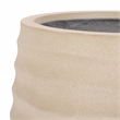 Safavieh Marta Ficonstone Planter Pot  in Beige