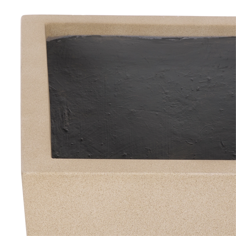 Safavieh Paloma Large Ficonstone Planter  in Beige