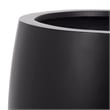 Safavieh Olivia Pedestal Ficonstone Planter in Black