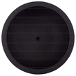 Safavieh Ricco Pedestal Ficonstone Planter in Black