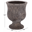 Safavieh Remy Ficonstone Planter Pot in Brown