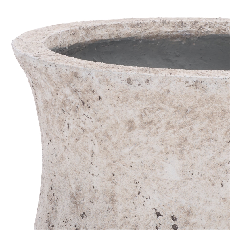 Safavieh Remy Ficonstone Planter Pot in White