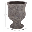 Safavieh Remy Large Ficonstone Planter Pot  in Brown