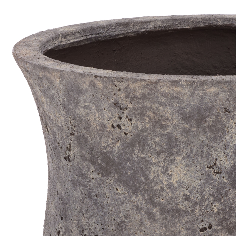 Safavieh Remy Large Ficonstone Planter Pot  in Brown