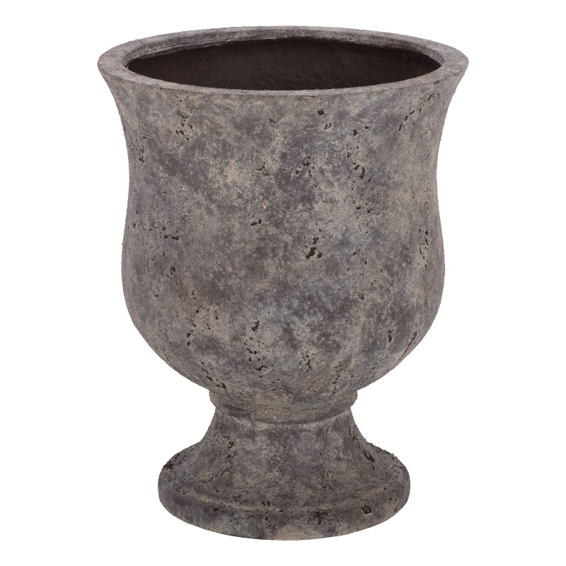 Safavieh Remy Large Ficonstone Planter Pot  in Brown