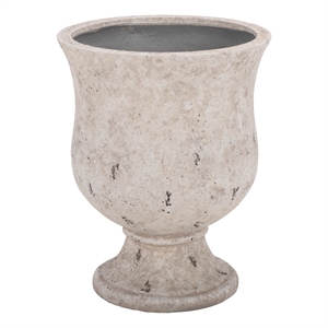 Safavieh Remy Large Ficonstone Planter Pot in White