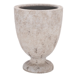Safavieh Ella Ficonstone Planter Pot in White