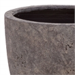 Safavieh Ella Large Ficonstone Planter Pot in Brown