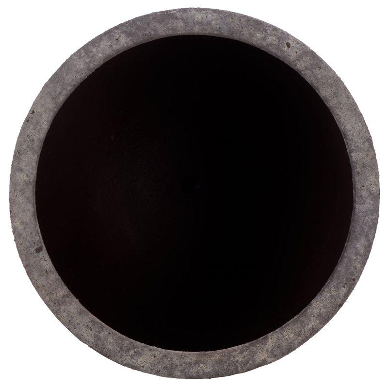 Safavieh Ella Large Ficonstone Planter Pot in Brown