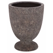 Safavieh Ella Large Ficonstone Planter Pot in Brown