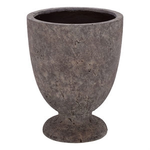 Safavieh Ella Large Ficonstone Planter Pot in Brown