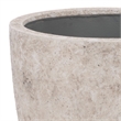 Safavieh Ella Large Ficonstone Planter Pot in White