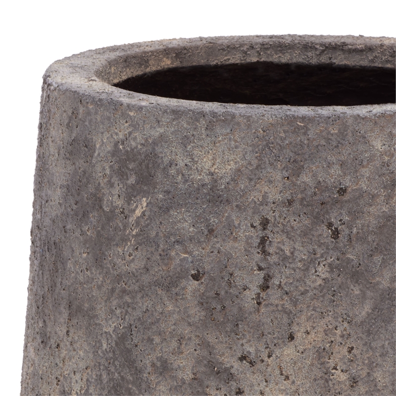 Safavieh Stark Ficonstone Planter Pot in Brown