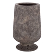 Safavieh Stark Ficonstone Planter Pot in Brown