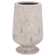 Safavieh Stark Ficonstone Planter Pot  in White