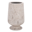 Safavieh Stark Ficonstone Planter Pot  in White