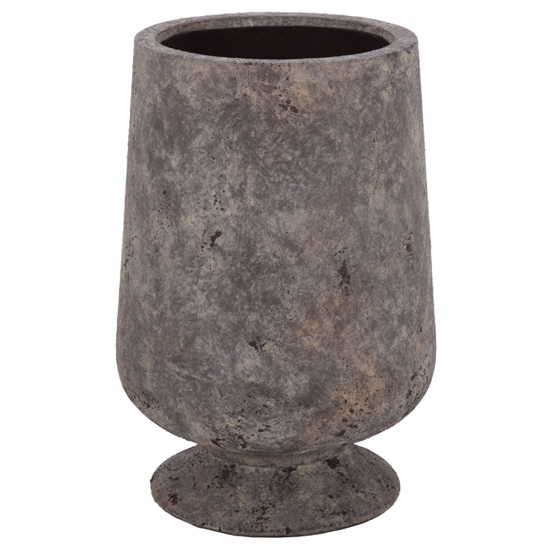 Safavieh Stark Large Ficonstone Planter Pot in Brown