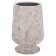 Safavieh Stark Large Ficonstone Planter Pot  in White