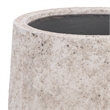 Safavieh Stark Large Ficonstone Planter Pot  in White