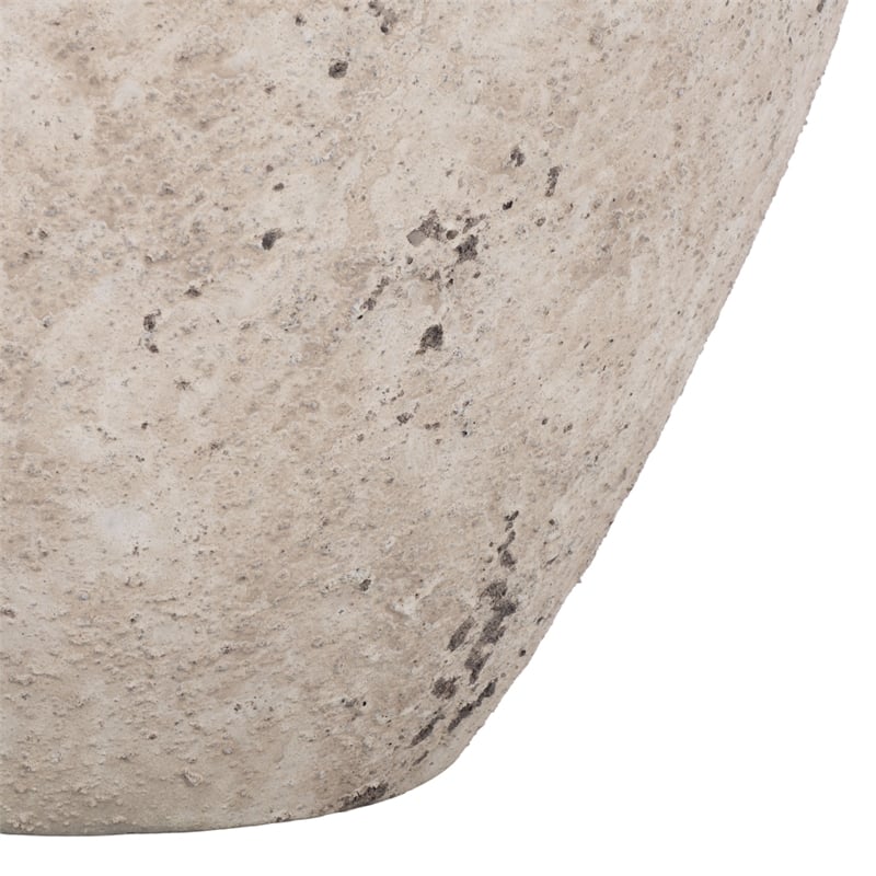 Safavieh Ramsey Ficonstone Planter Pot in White
