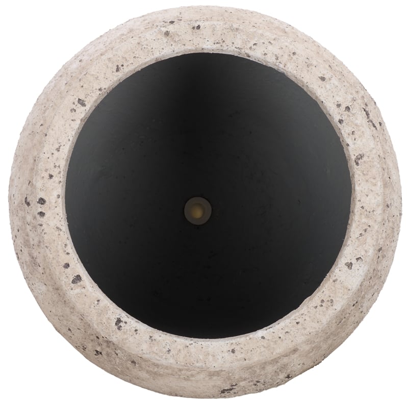 Safavieh Ramsey Ficonstone Planter Pot in White