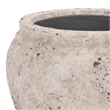Safavieh Ramsey Ficonstone Planter Pot in White