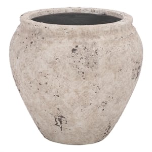 Safavieh Ramsey Ficonstone Planter Pot in White