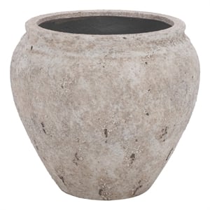 Safavieh Ramsey Large Ficonstone Planter Pot in White