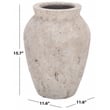 Safavieh Bolton Ficonstone Planter Pot  in White