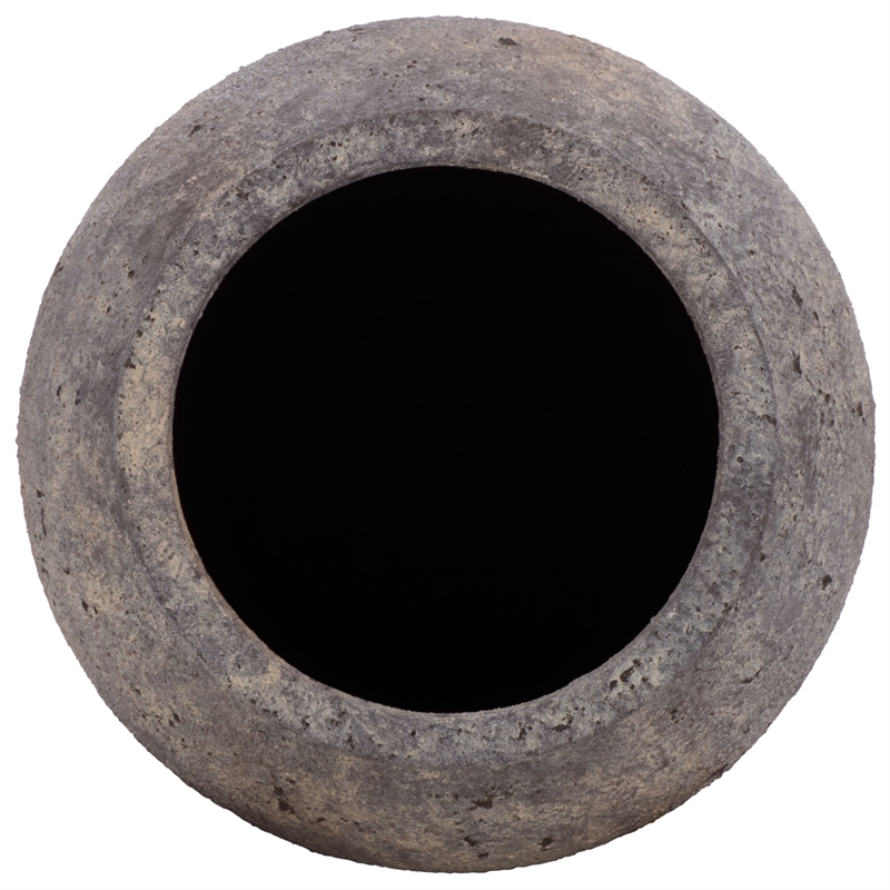 Safavieh Bolton Large Ficonstone Planter Pot in Brown