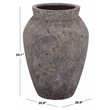 Safavieh Bolton Large Ficonstone Planter Pot in Brown