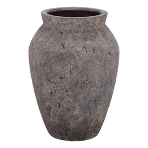 Safavieh Bolton Large Ficonstone Planter Pot in Brown