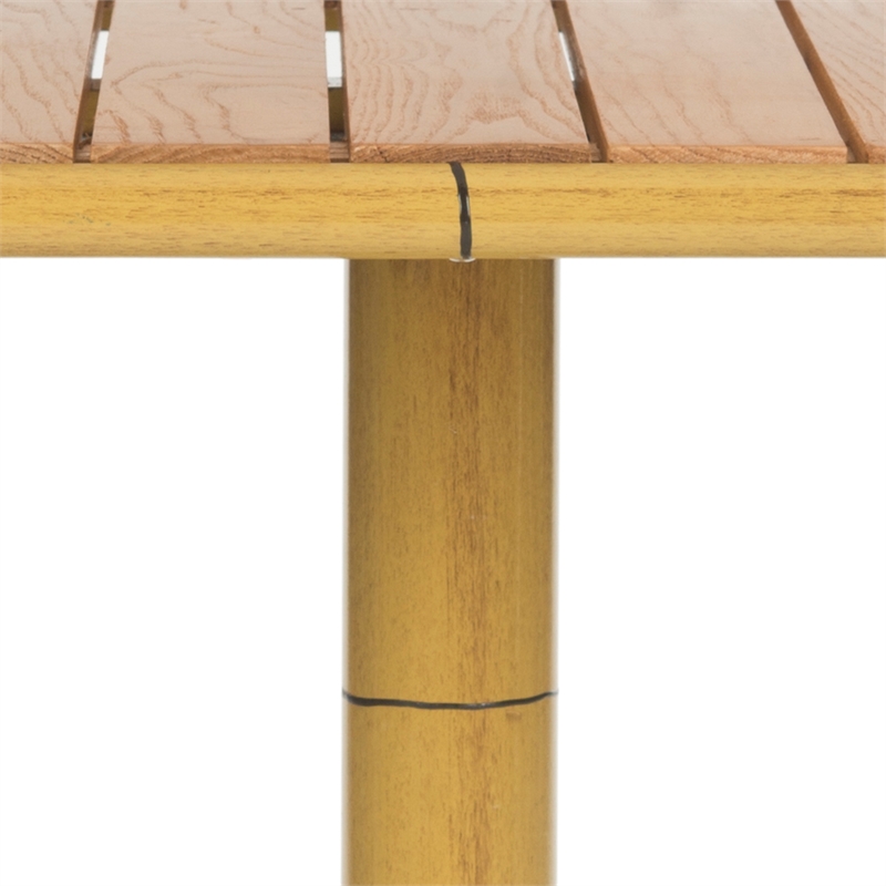 Safavieh Svana Metal Accent Table in Bamboo