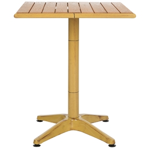 Safavieh Svana Metal Accent Table in Bamboo