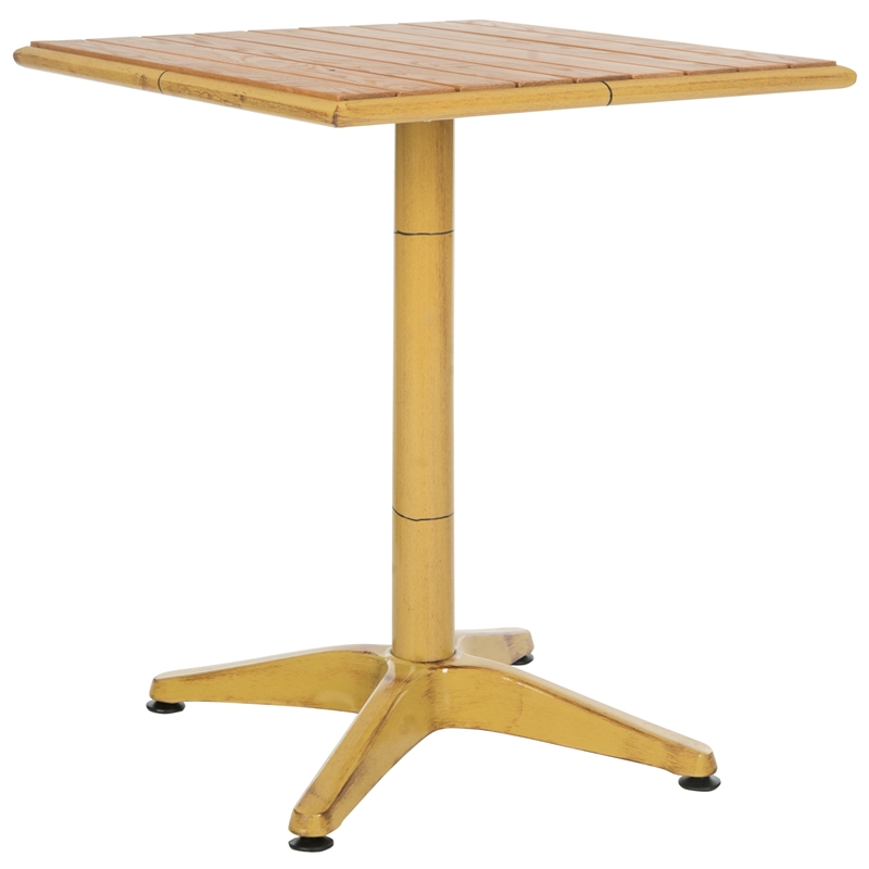 Safavieh Svana Metal Accent Table in Bamboo