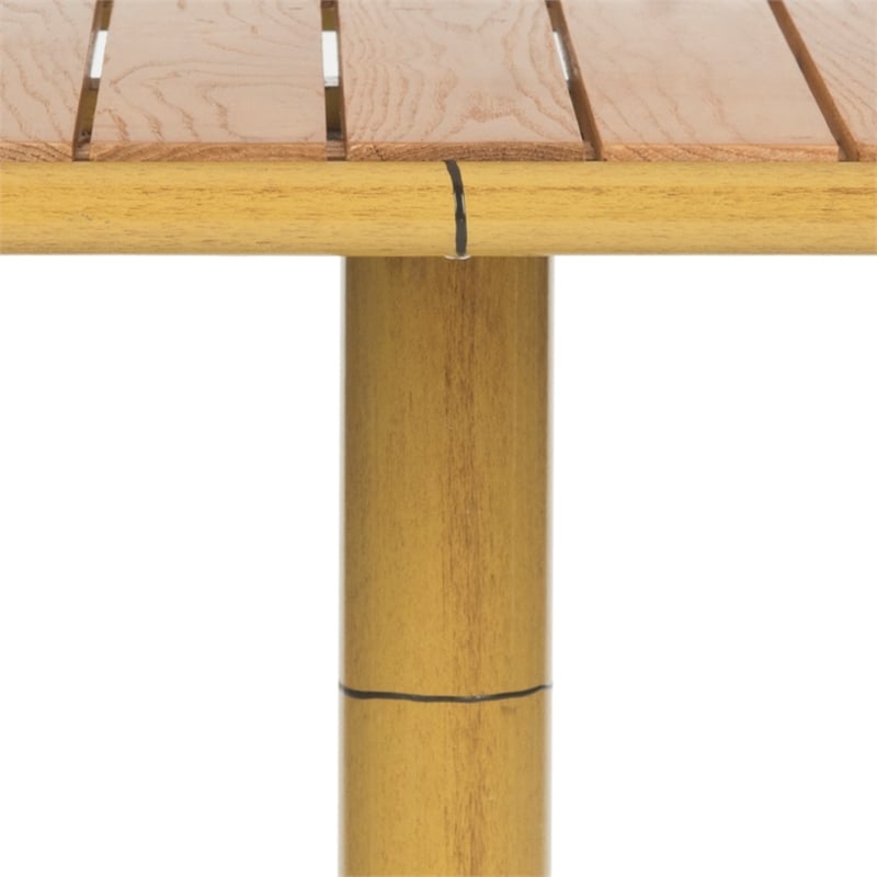 Safavieh Svana Metal Accent Table in Bamboo