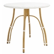 Safavieh Kylie Aluminum Bistro Table in White