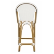 Safavieh Gresley Aluminum Counter Stool in White